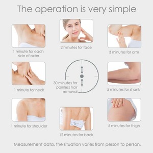 CE Rohs Portable IPL Laser <strong>Hair</strong> Removal Machine Professional IPL <strong>Flawless</strong> Facial <strong>Hair</strong> <strong>Remover</strong> for Women - Product Image 4
