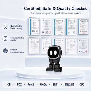 Robot compagnon intelligent à l'IA pour l'apprentissage des enfants, écran tactile de 2,4 pouces, questions et réponses IA, et pratique de la parole <span class=keywords><strong>en</strong></span> <span class=keywords><strong>anglais</strong></span> - Product Image 6