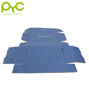 Hộp Các Tông Màu Xanh Dương Theo Yêu Cầu Trực Tiếp Từ Nhà Máy Hộp Giấy Gợn Sóng Hộp Quà Tặng Gửi Thư Doanh Nghiệp Nhỏ - Product Image 6