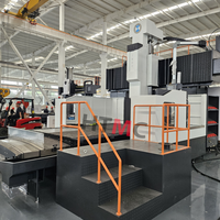 DVF4033 Centre d'usinage de fraisage horizontal à cinq axes et à double colonne CNC Équipement automatisé vertical de type poutre Longmen