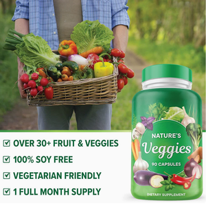 Capsule di Frutta e Verdura a Marchio Privato, Integratore Energetico Naturale e Biologico per Migliorare l'Immunità negli Adulti - Product Image 2