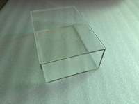 Personnaliser Boîte En Acrylique Transparente Avec Couvercle Coulissant Stockage Boîte de Paquet