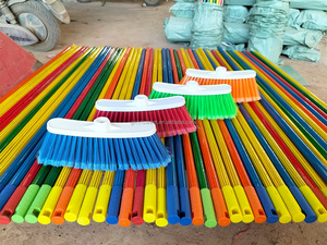 ทนทานเดี่ยวฝาครอบ PVC แปรงไม้ไม้กวาดจับกลางแจ้งใช้ถังขยะ Mop จากโรงงานกวางซี - Product Image 5