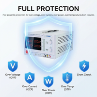 Fuente de Alimentación de CC Ajustable de Alta Precisión MYAMI 30V 20A 30A 50A 60A 600W 900W 1500W 1800W, Fuente de Alimentación de CC Variable de Sobremesa