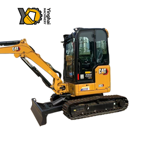 รถขุดขนาดเล็ก Cat 303CR 3 ตัน พร้อมเครื่องยนต์ Cat C1.1T Turbo แบบ Zero Tail Swing สำหรับงานก่อสร้าง - Product Image 5