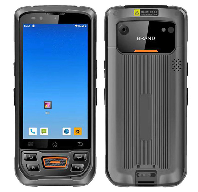 Cheapest Factory 5.0inches Android 12.0 IP65 4G GSM NFC mobile phone waterproof PDA rugged handheld fingerprint rugged PDA