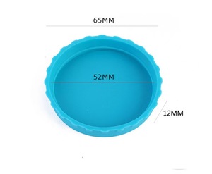 Reusable Silicone Can Lids Rubber Factory Beer and Soda <b>Stopper</b> Top Bar Accessories - Product Image 6