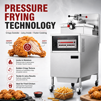 Friteuse à pression Henny Penny - Prix compétitif Modèle commercial autonome pour poulet à la façon KFC