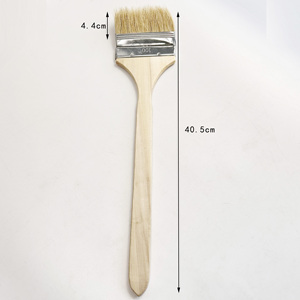 Pinceaux de peinture à long manche en bois pour le traitement des murs Pinceau de peinture de <span class=keywords><strong>radiateur</strong></span> plié Pinceau de <span class=keywords><strong>radiateur</strong></span> à poils naturels - Product Image 6