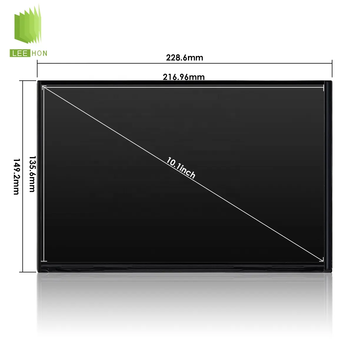 Pantalla LCD Original BOE de grado industrial, interfaz LVDS eDP, brillo de alto contraste, Panel LCD de temperatura amplia para exteriores