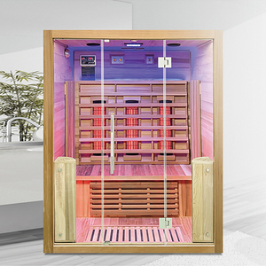 Sauna casera para <span class=keywords><strong>2</strong></span> personas infrarroja de luz roja de calor seco interior - Product Image 1