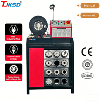 Machine à sertir les flexibles hydrauliques TJKSD503P 560T 1/4"-2" 4SH pour engins de construction - Sertissage rapide 6S - Certifiée CE ISO