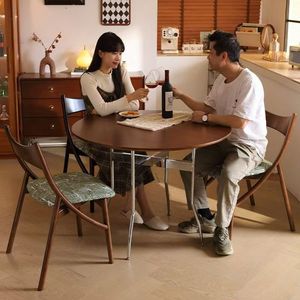 Dining <b>Chair</b> Solid Wood Upholstered Seat For Dining Room And <b>Study</b> - Product Image 4