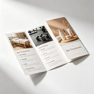 Brochure Printing Travel Brochure Printing A5 Matte Lamination for Exhibition Marketing - Product Image 1