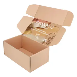 Groothandel Huidige Set Verpakking Handwerk Rozen Verpakking Mailer Cadeaubon Papieren Dozen Verpakking Mannen Kleding Aangepaste Verzenddoos