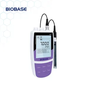 BIOBASE. CHINA Portable lon Meter PH-321 mit automatischer Elektroden diagnose zeigt die pH-Neigung und den Offset