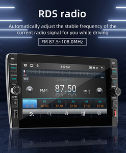 Henmall Android 9 pouces IPS écran voiture stéréo Wifi GPS Navigation sans fil CarPlay DSP <span class=keywords><strong>RDS</strong></span> FM AM USB charge rapide lecteur DVD de voiture - Product Image 3