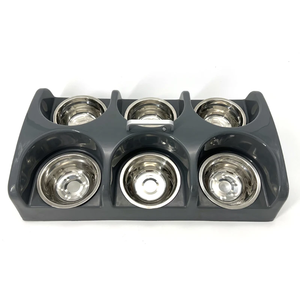 Kit di Avviamento per Cuccioli, Accessori per Animali <span class=keywords><strong>Domestici</strong></span>, Sistema di Alimentazione con 6 Ciotole Multiple per Cuccioli - Product Image 2