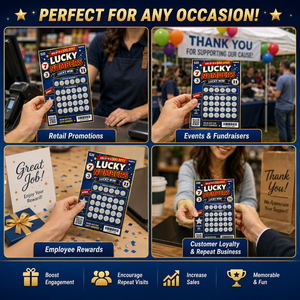 Boletos de Lotería Rasca y Gana con Temática de Números de la Suerte, Impresión Offset, Diseños Personalizados al por Mayor - Product Image 3