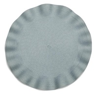 Napperon de table de salle à manger Modern Wave couleur unie ensemble tissé en polypropylène écologique pour la maison hôtel restaurant