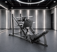 Équipement de fitness commercial DFT-U1011 – Machine de presse à jambes à 45 degrés à charge libre pour salle de sport
