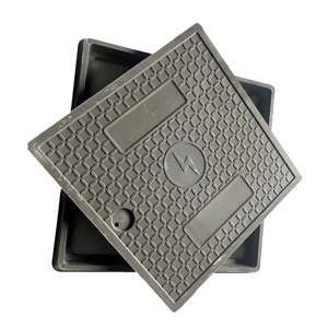 중국 공장, 맨홀 커버 주조 서비스 제공 수지 + 유리 섬유 복합 커버 사용자 정의 지원 Jin Zhisheng - Product Image 5