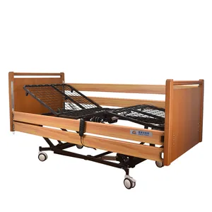 가정 환자를 위한 3 개의 모터를 가진 전기 조정가능한 침대