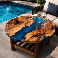 Résine époxy épaisse pour l'encapsulation du bois, la stabilisation des dalles, les tables de style rivière et les meubles design
