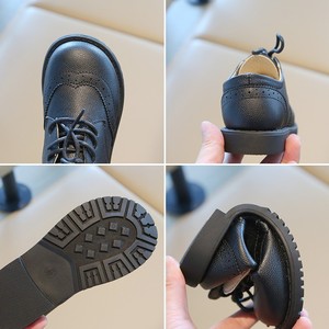 Scarpe Classiche per Bambini da Festa e Matrimonio, Vendita all'Ingrosso, in Pelle PU con Suola Morbida in Gomma, per Scuola e Cerimonie - Product Image 3