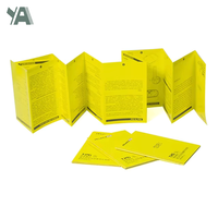 Flyers personnalisés en carton, brochures sur mesure, impression offset sur papier d'art, flyers promotionnels, fabrication directe en usine