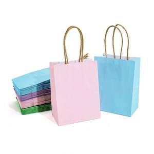 KM High Quality Custom Logo Gift Bags With Handle Printing Christmas Shopping Paper Bag - Product Image 2