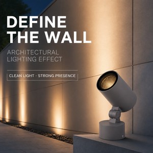 Projecteurs <span class=keywords><strong>LED</strong></span> COB anti-éblouissement en nid d'abeille, blanc chaud, blanc froid, étanches IP67, 25W 30W, pour la projection sur les façades de bâtiments - Product Image 1