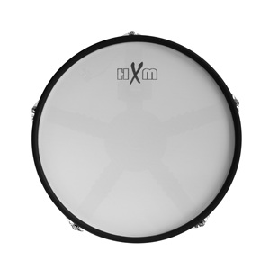 HXM 13 Zoll Weißes <span class=keywords><strong>Snare</strong></span> <span class=keywords><strong>Drum</strong></span> <span class=keywords><strong>Pad</strong></span> PW-A13J Inklusive Metallständer Verschiedene Marken Kompatibel Dual-Zone Mesh Head Rim Cross Sticks - Product Image 3