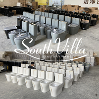 Offre Spéciale monté au sol sans monture coloré salle de bain WC cuvette de toilette articles sanitaires couleur une pièce toilette
