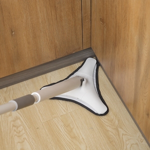 Balai serpillère à plat en plastique avec tête en microfibre, pour le nettoyage des rayures - Product Image 5