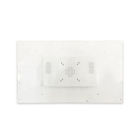 Layar Iklan LED Panel LCD Warna Putih 42/43 Inci untuk Dinding Horizontal/Tergantung, Indoor/Outdoor