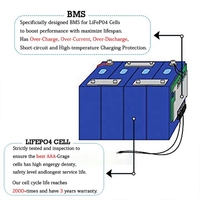 Batería Lifepo4 superventas 12V 24V 100ah 150ah 200ah 300ah Batería de iones de litio Batería de fosfato de hierro y litio de ciclo profundo