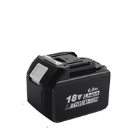 Batterie rechargeable 18650 21700 800 cycles 18V 6.0Ah 8.0Ah 10.0Ah Interface compatible LED Batterie lithium-ion pour outil électrique