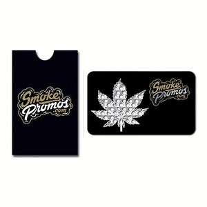 Cartes de visite métalliques vierges pas chères, personnalisées avec boîte miroir - Product Image 2