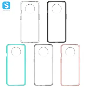 Wholesale 2d Aluminum sublimation custom printing tpu pc phone case for one plus 6 7 8 9 10 pro nord N100 N20 sublimation case