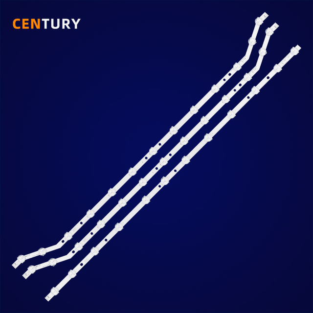 CENTURY 39inch TV Backlight LED Strips 3PCS 12V/24V Aluminum SMD3030/5050 2700-6500K Samsung Compatible D3GE-390SMA/B-R2 Model