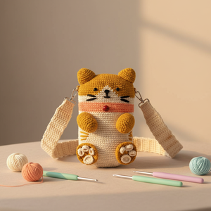 Kit de Bricolage DIY pour Poupées au Crochet OEM – Cadeau Éducatif pour Enfants et Adultes – Kit d'Artisanat et d'Art pour Animaux en Peluche au Crochet - Product Image 4