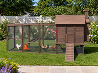 Grand poulailler extérieur en bois pour animaux de compagnie, cage et abri en bois de grande taille pour poulets