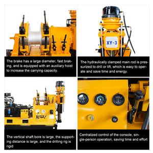 Máquinas Perforadoras de Pozos de Lodo SPT con Ruedas para Suelo, Pequeñas, Mini, Hidráulicas, Diésel para Granja, 600m - Product Image 4