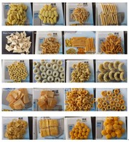 Ligne de production automatique de produits soufflés, machine extrudeuse pour la transformation des snacks au maïs