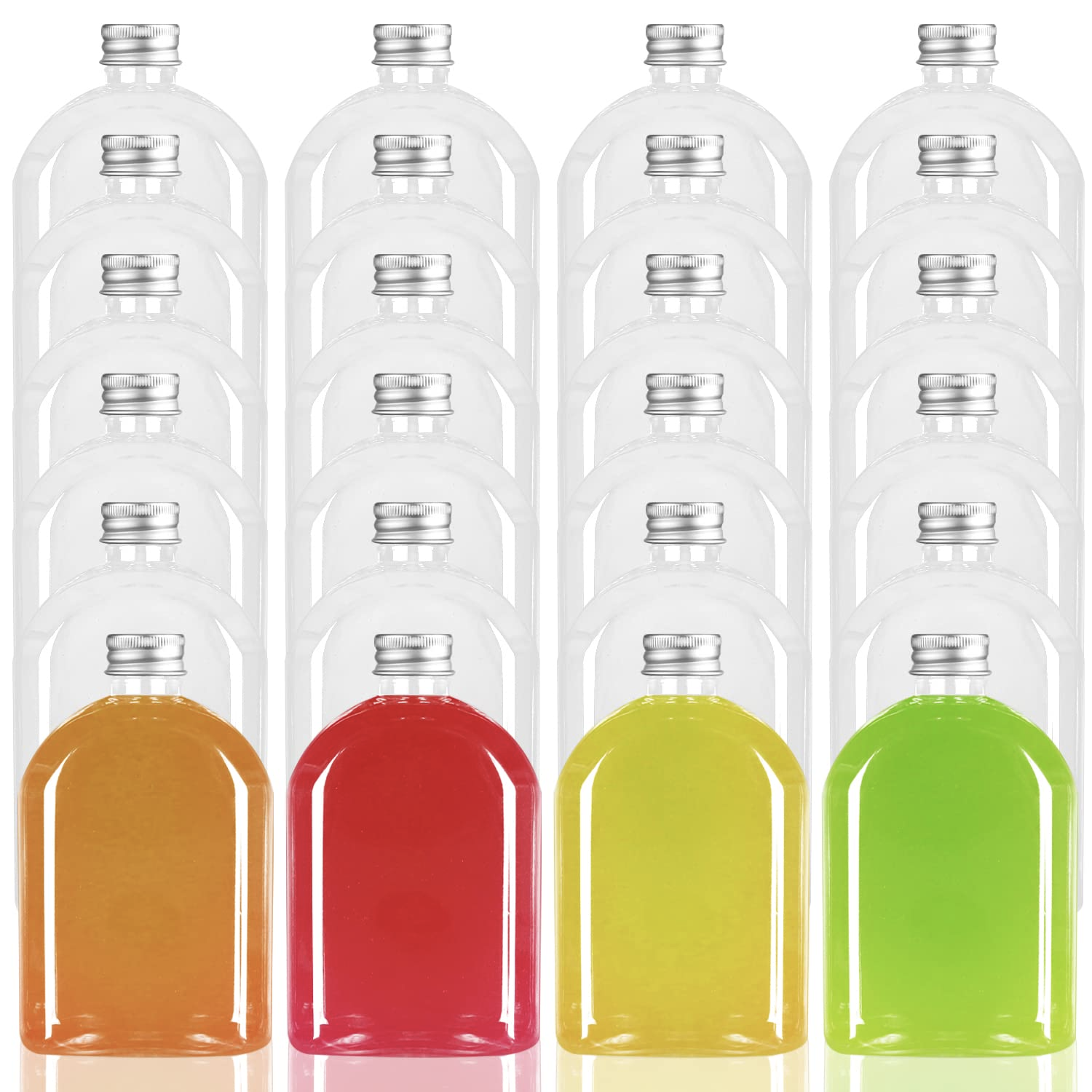 Bouteille en plastique PET transparent