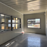 Maison modulaire détachable de 20 pieds maison modulaire de secours préfabriqué Sauvetage d'urgence Maison mobile en conteneur