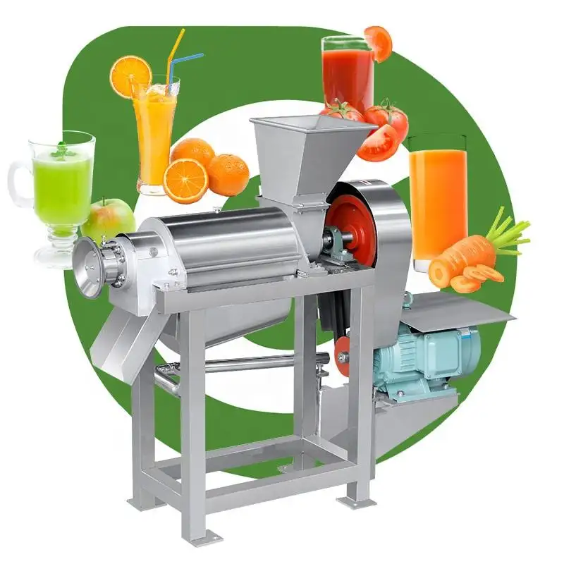 Factory Singal-stage fruit juicer press screw juicer press pressing equipment industrial extractor extracting juicing machine