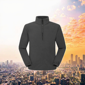 Custom Sporty <b>Half</b> <b>Zip</b> Winter Warm Padded Pilot Retro Windproof Waterproof MA1 Flight Bomber <b>Jacket</b> for <b>Men</b> - Product Image 3
