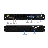 Mini PC standard OPS JWIPC 4k dans les ordinateurs de bureau pour le bureau, l'école, le tableau blanc, ordinateur embarqué industriel OPS